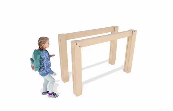 Home Front Gym Bars play trail